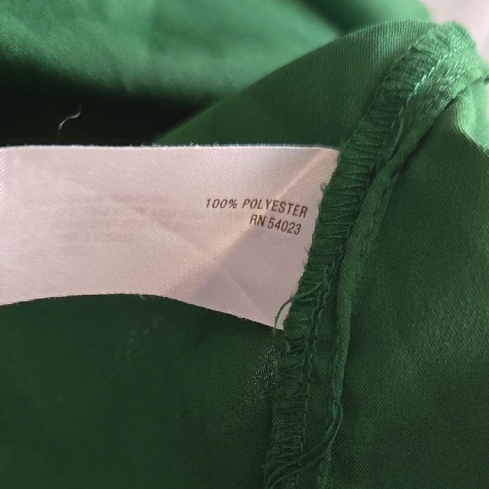 Green Ruched Ruffle Mini Sundress - Picture 6 of 8